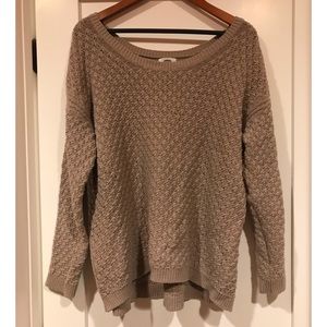 Beige Knit Sweater